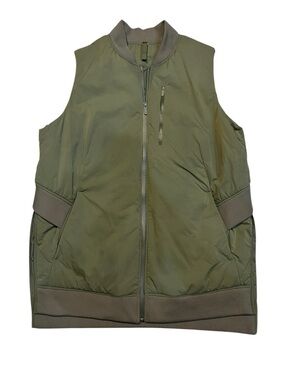 Lululemon Long Insulated Bomber Vest Size 12